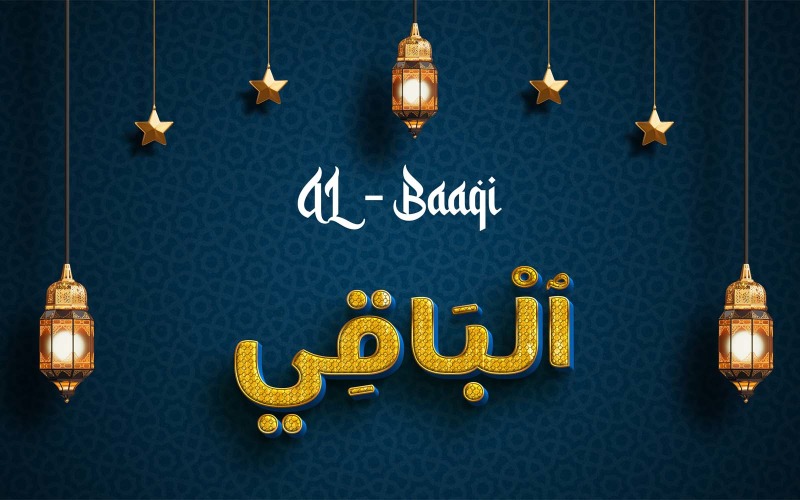 Creative AL-BAAQI Brand Logo Design Logo Template