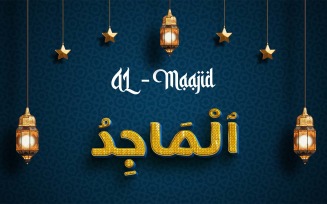 Creative AL-MAAJID Brand Logo Design