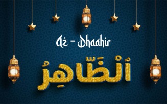 Creative AZ-DHAAHIR Brand Logo Design