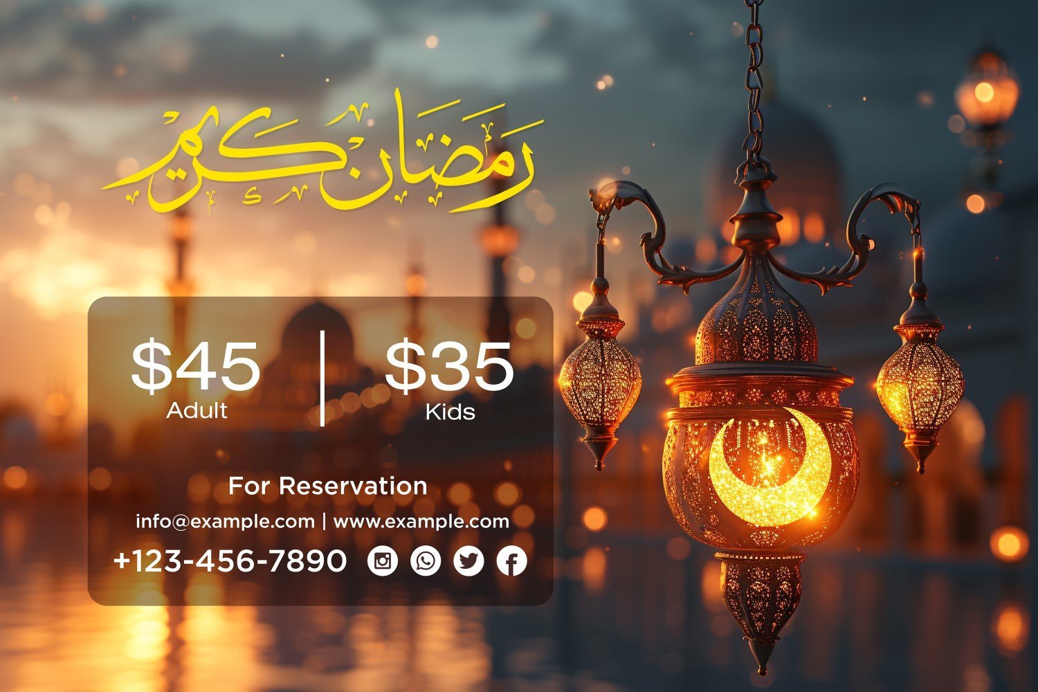 Kit Graphique #410233 Ramadan Kareem Divers Modles Web - Logo template Preview