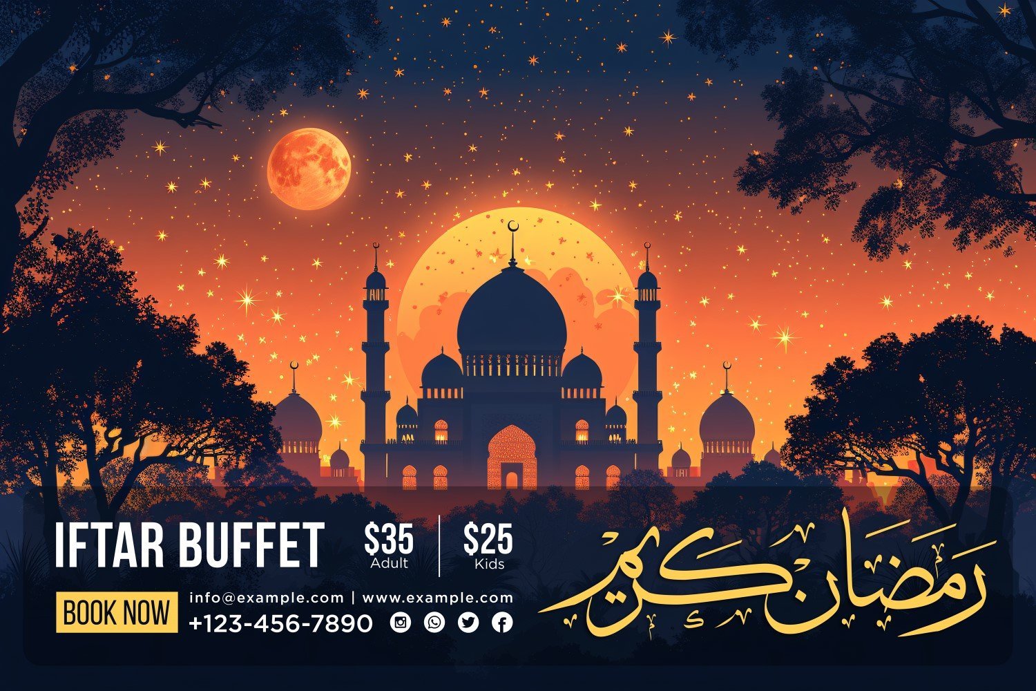 Kit Graphique #410241 Ramadan Kareem Divers Modles Web - Logo template Preview