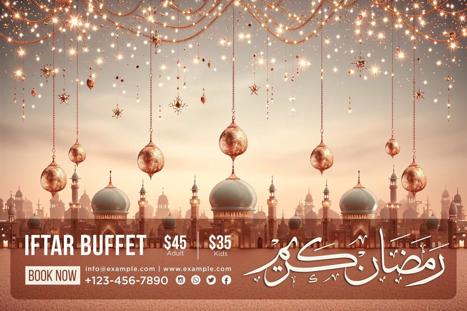Kit Graphique #410248 Ramadan Kareem Divers Modles Web - Logo template Preview
