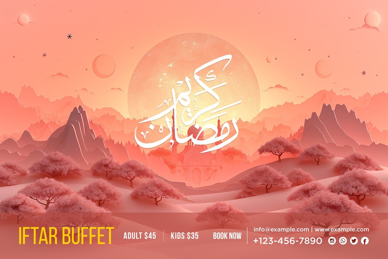 Kit Graphique #410256 Ramadan Kareem Divers Modles Web - Logo template Preview
