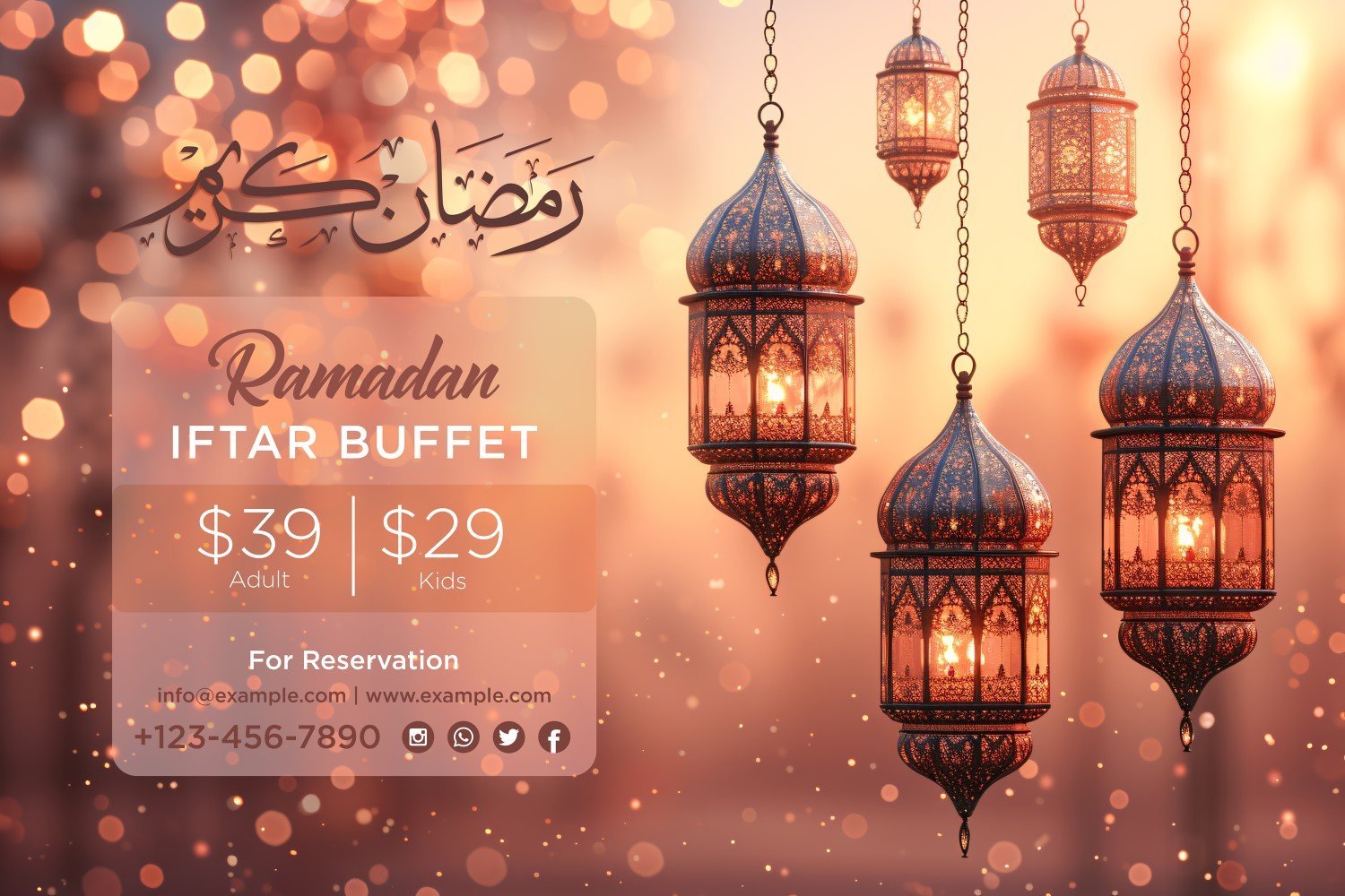 Kit Graphique #410266 Ramadan Kareem Divers Modles Web - Logo template Preview