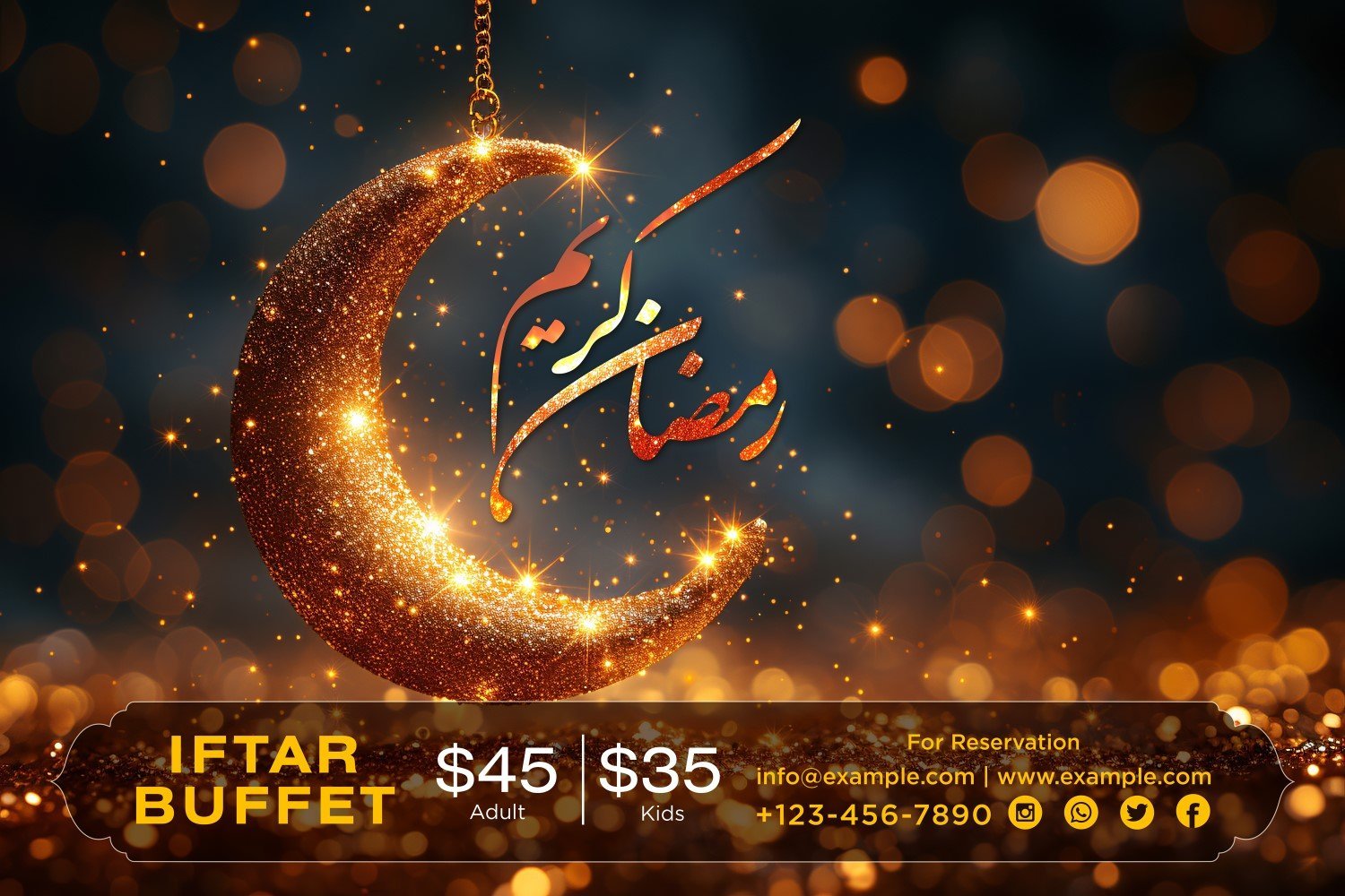 Kit Graphique #410276 Ramadan Kareem Divers Modles Web - Logo template Preview
