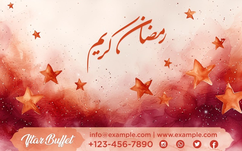 Ramadan Iftar Buffet Banner Design Template 111 Social Media