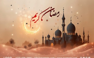 Ramadan Kareem Banner Design Template 138