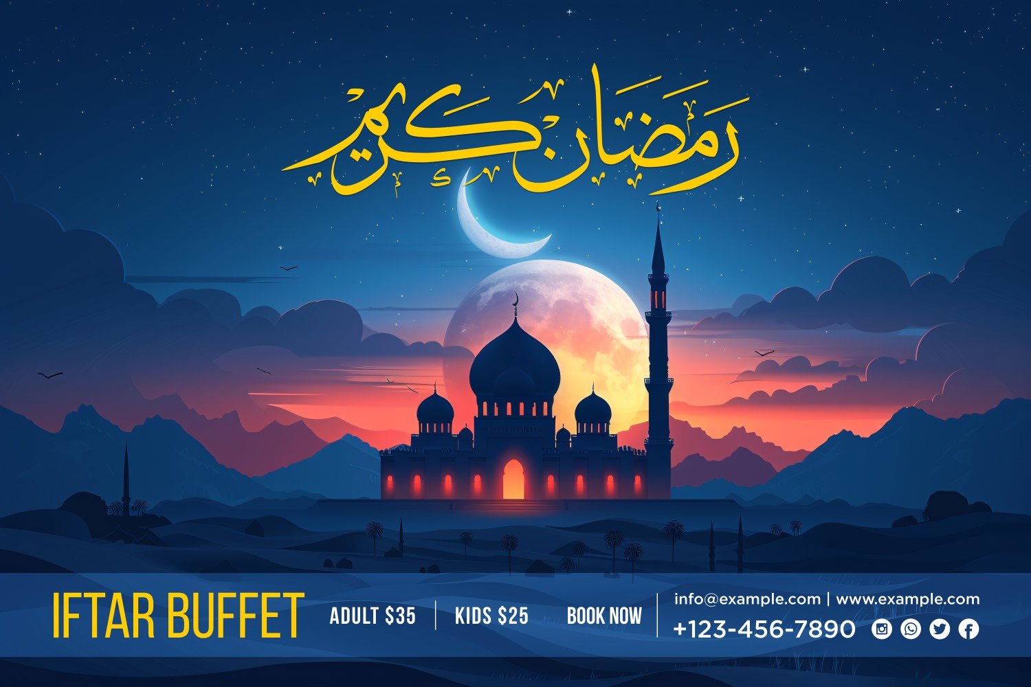 Kit Graphique #410337 Ramadan Kareem Divers Modles Web - Logo template Preview