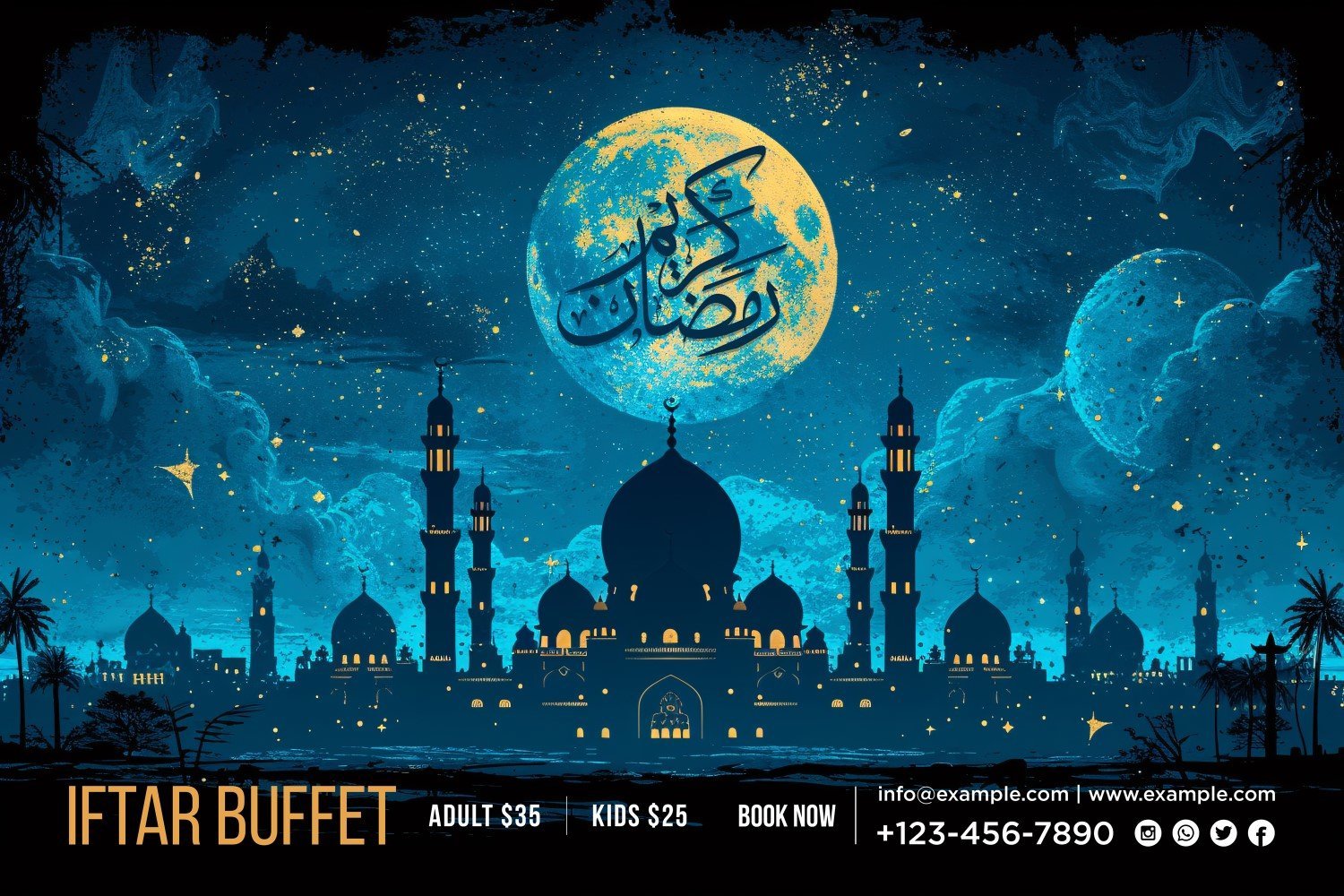 Kit Graphique #410339 Ramadan Kareem Divers Modles Web - Logo template Preview