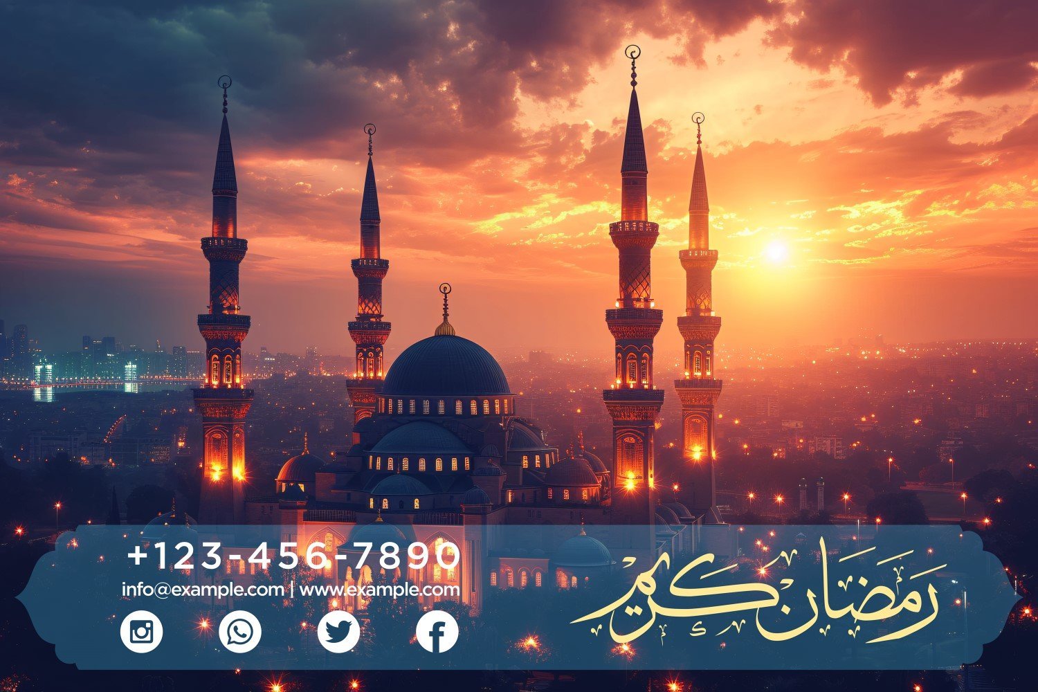 Kit Graphique #410341 Ramadan Kareem Divers Modles Web - Logo template Preview