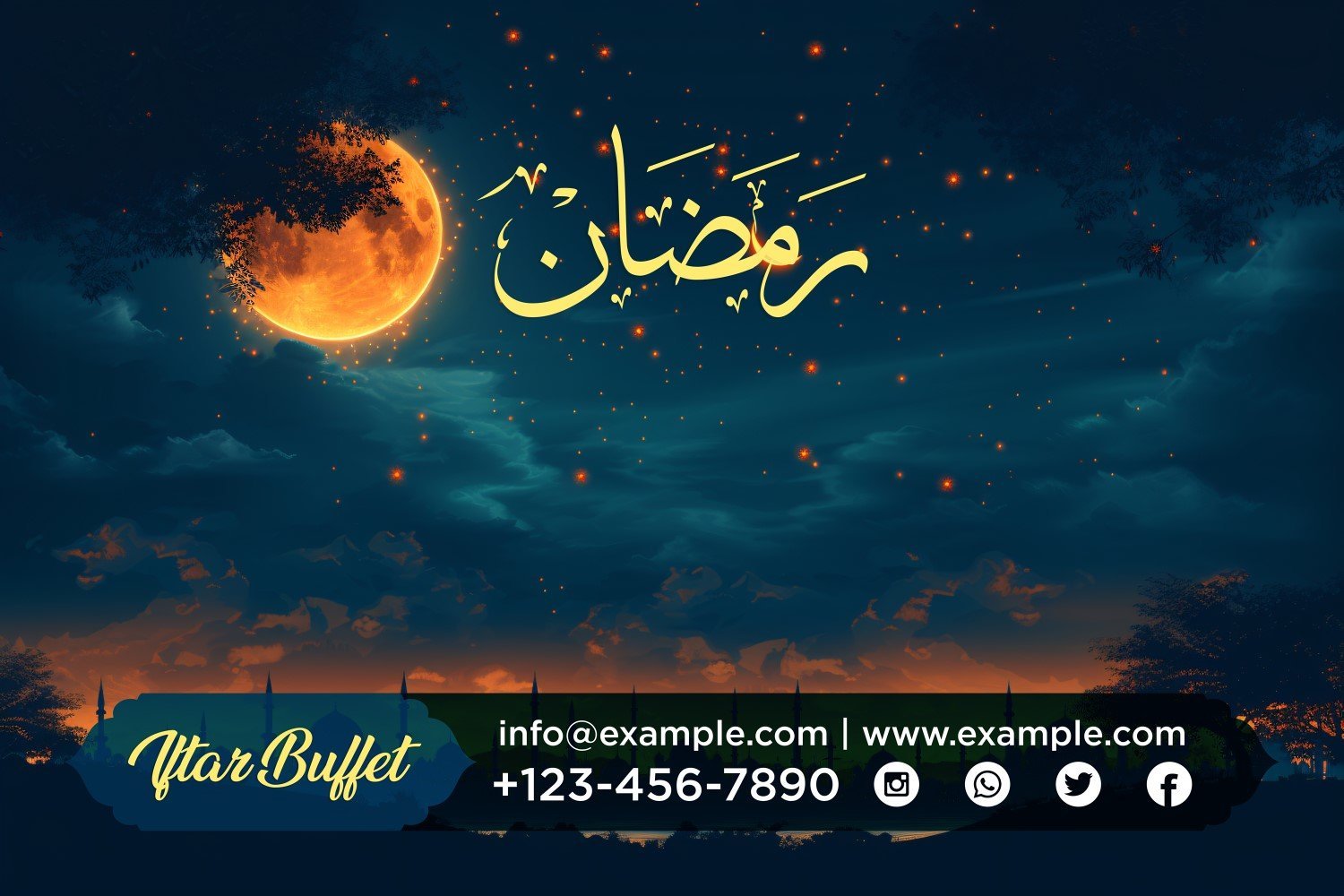 Kit Graphique #410342 Ramadan Kareem Divers Modles Web - Logo template Preview