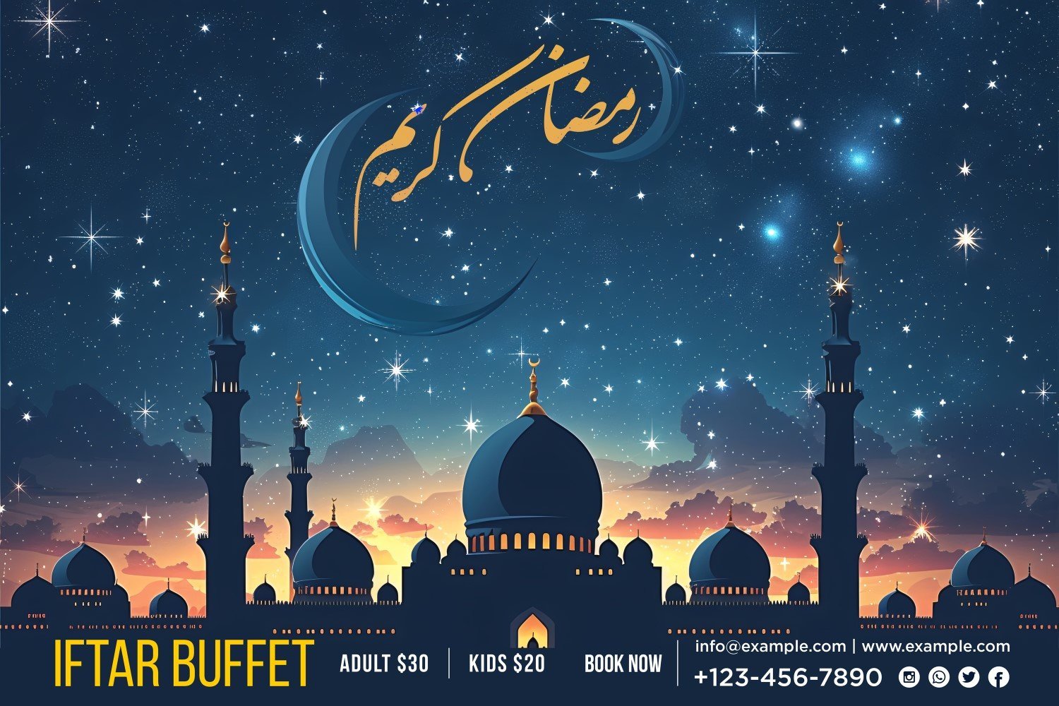 Kit Graphique #410343 Ramadan Kareem Divers Modles Web - Logo template Preview