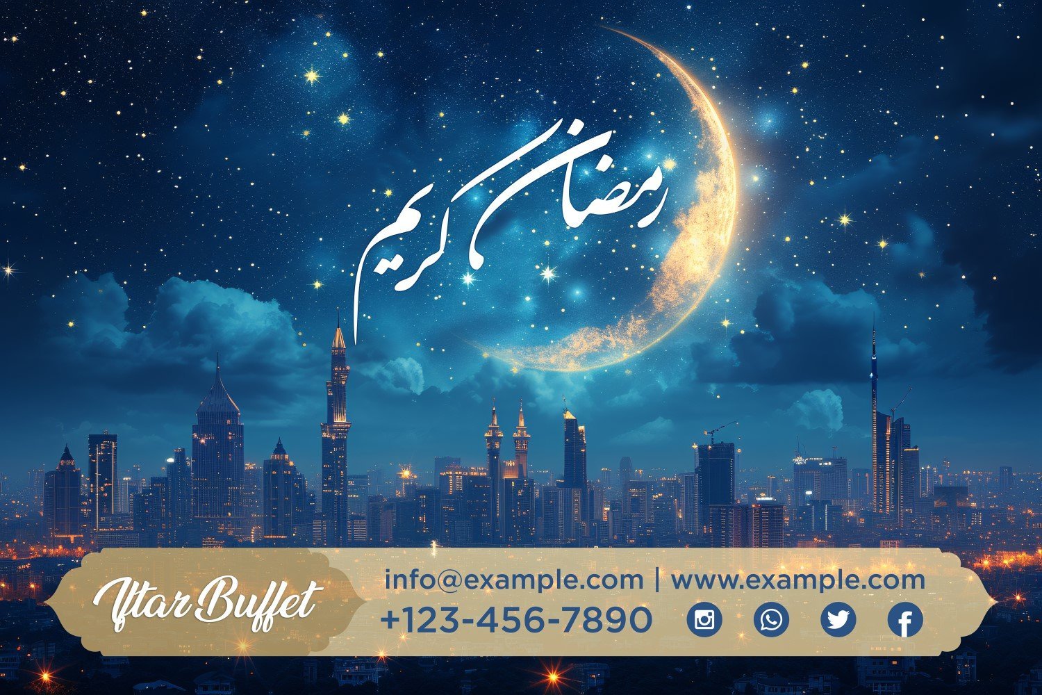 Kit Graphique #410344 Ramadan Kareem Divers Modles Web - Logo template Preview