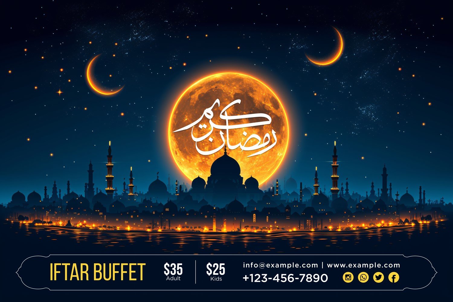 Kit Graphique #410345 Ramadan Kareem Divers Modles Web - Logo template Preview
