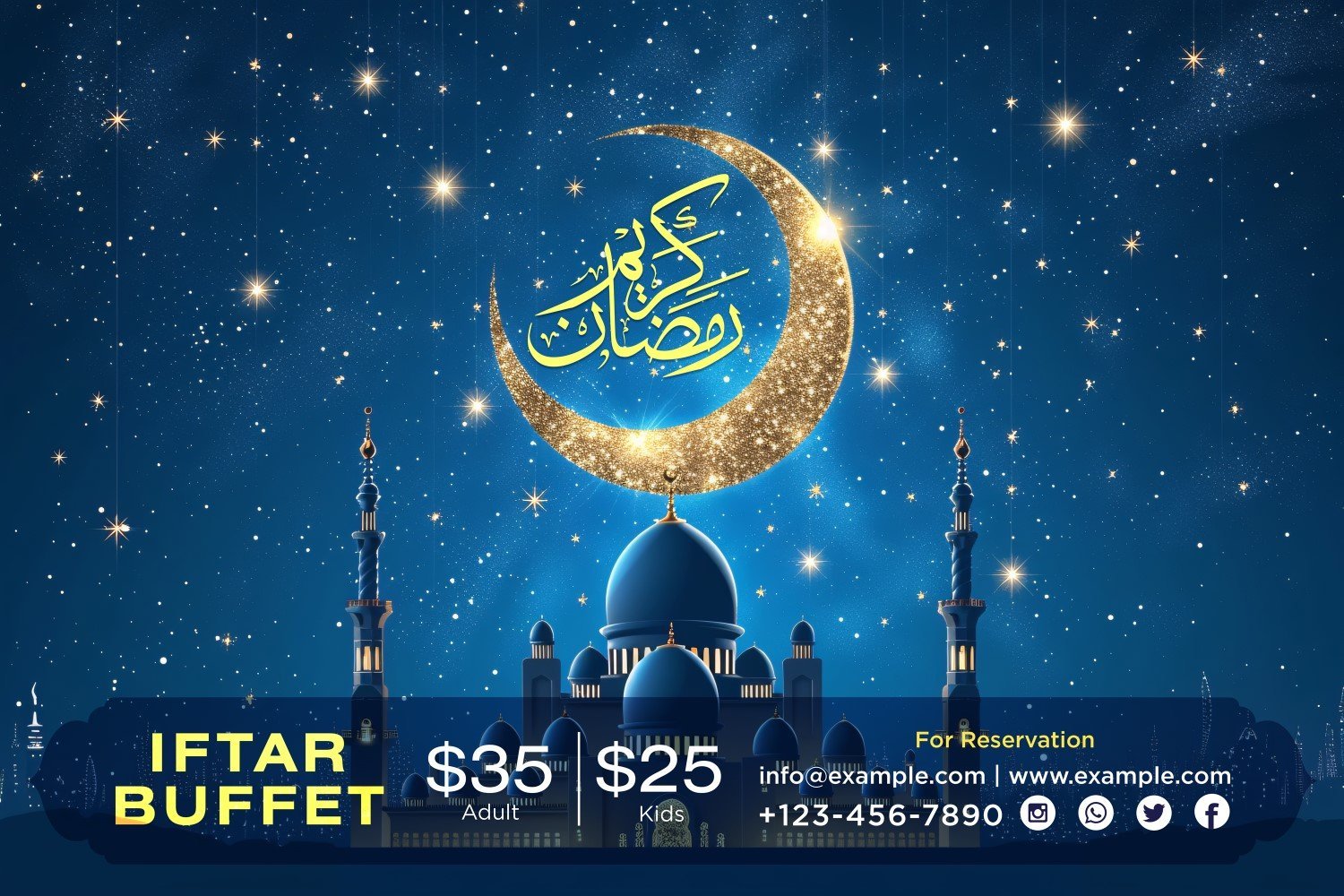 Kit Graphique #410348 Ramadan Kareem Divers Modles Web - Logo template Preview