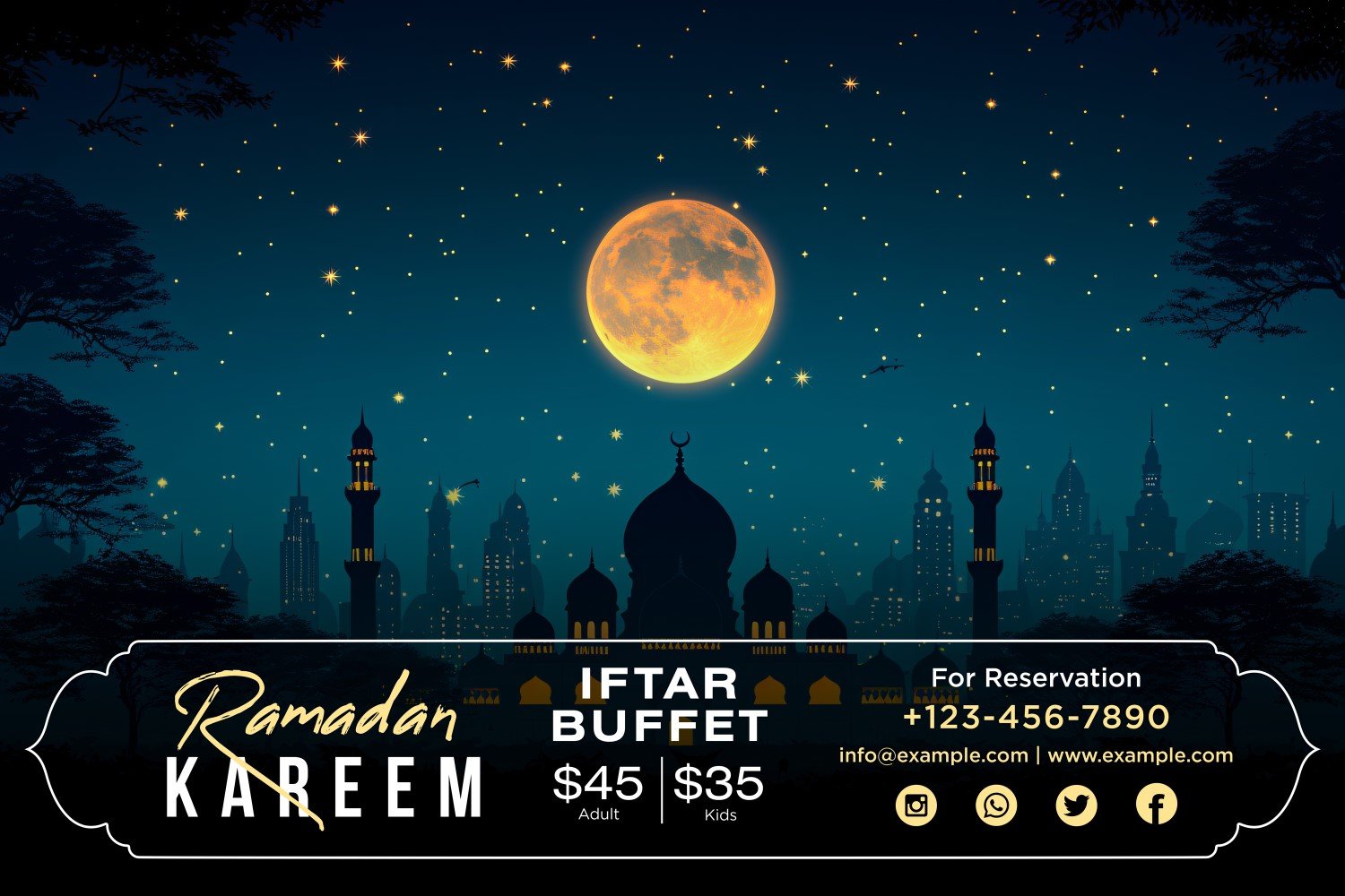 Kit Graphique #410352 Ramadan Kareem Divers Modles Web - Logo template Preview