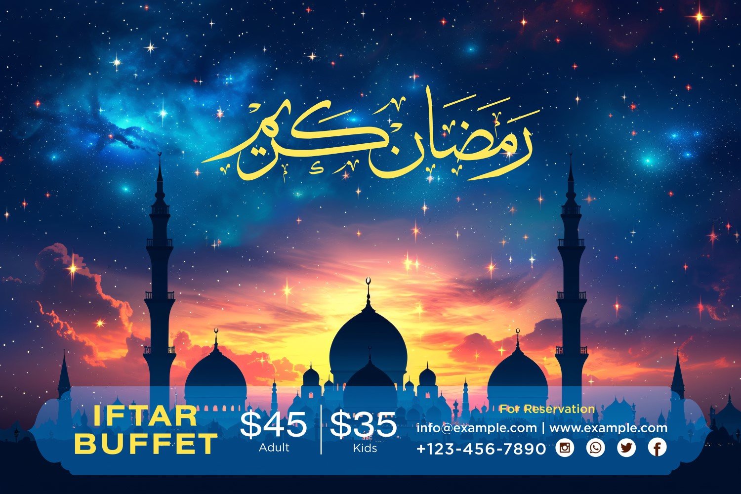 Kit Graphique #410360 Ramadan Kareem Divers Modles Web - Logo template Preview