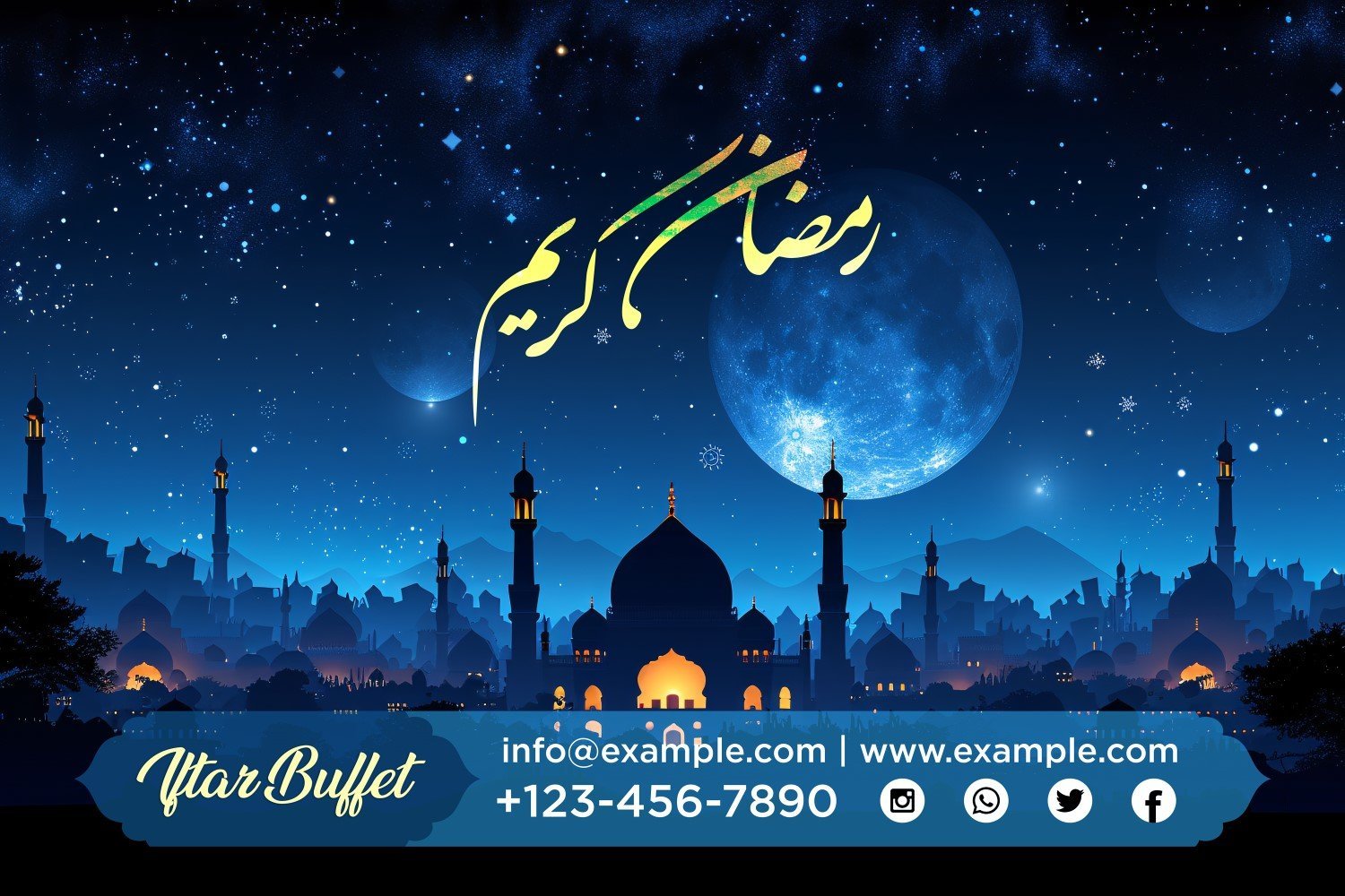 Kit Graphique #410363 Ramadan Kareem Divers Modles Web - Logo template Preview