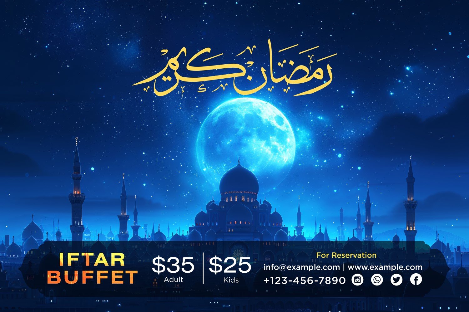 Kit Graphique #410366 Ramadan Kareem Divers Modles Web - Logo template Preview