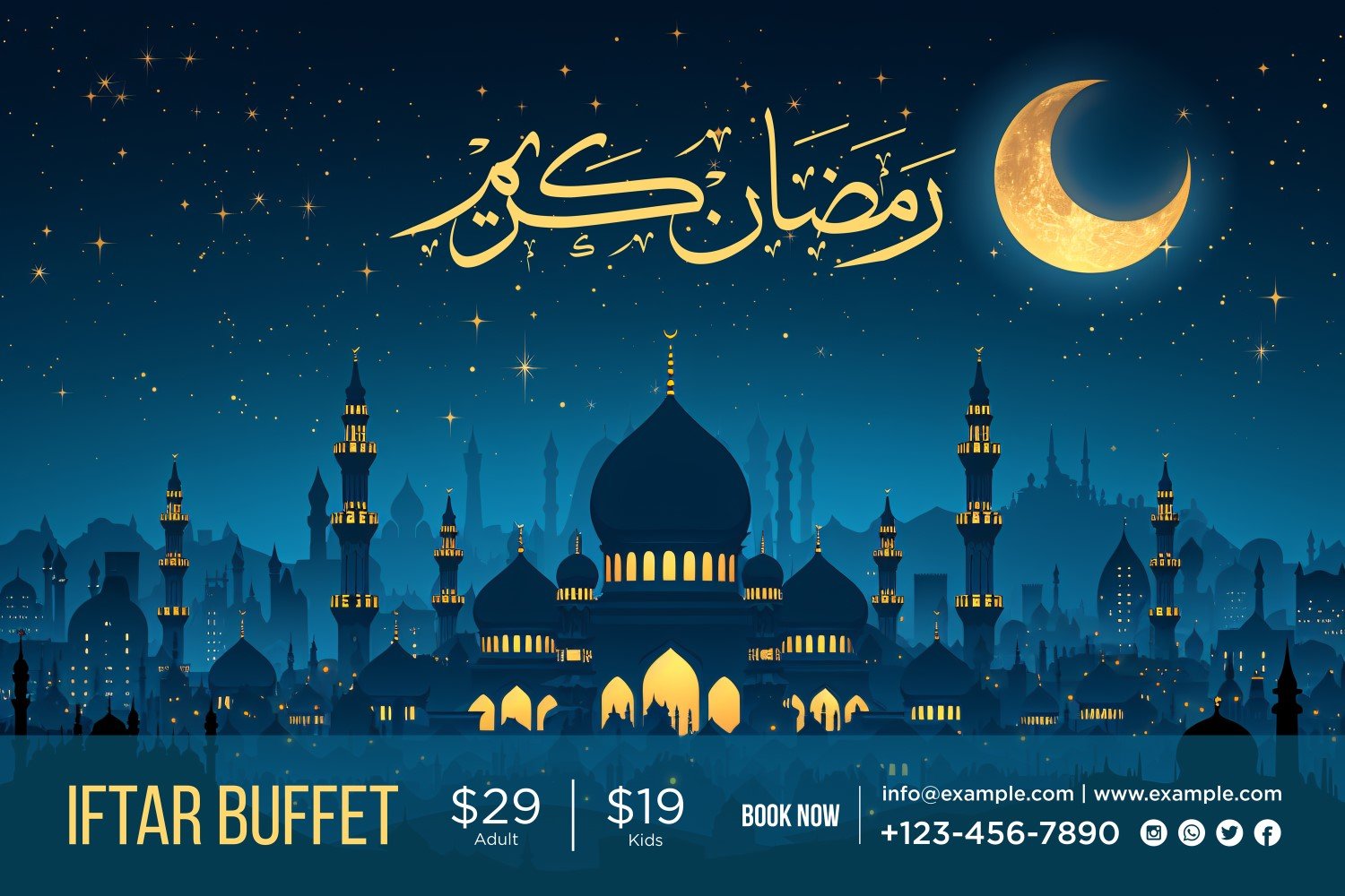 Kit Graphique #410367 Ramadan Kareem Divers Modles Web - Logo template Preview