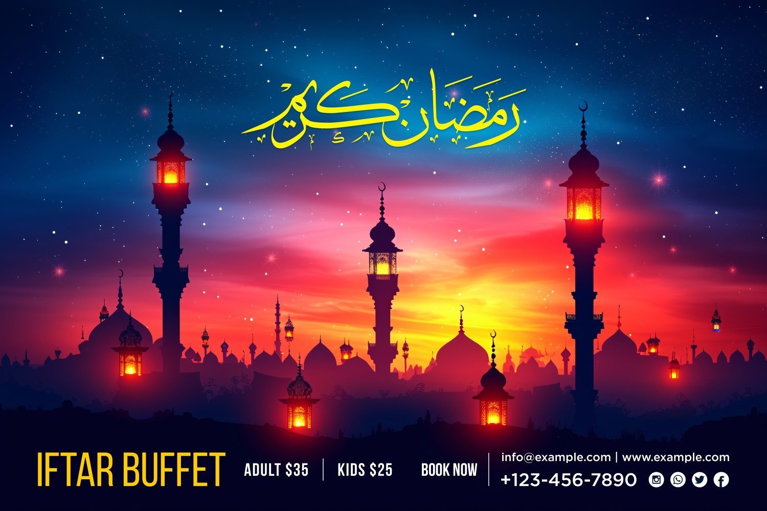 Kit Graphique #410368 Ramadan Kareem Divers Modles Web - Logo template Preview