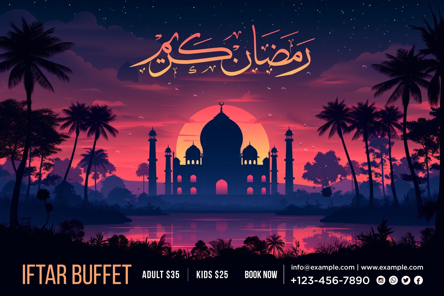 Kit Graphique #410376 Ramadan Kareem Divers Modles Web - Logo template Preview