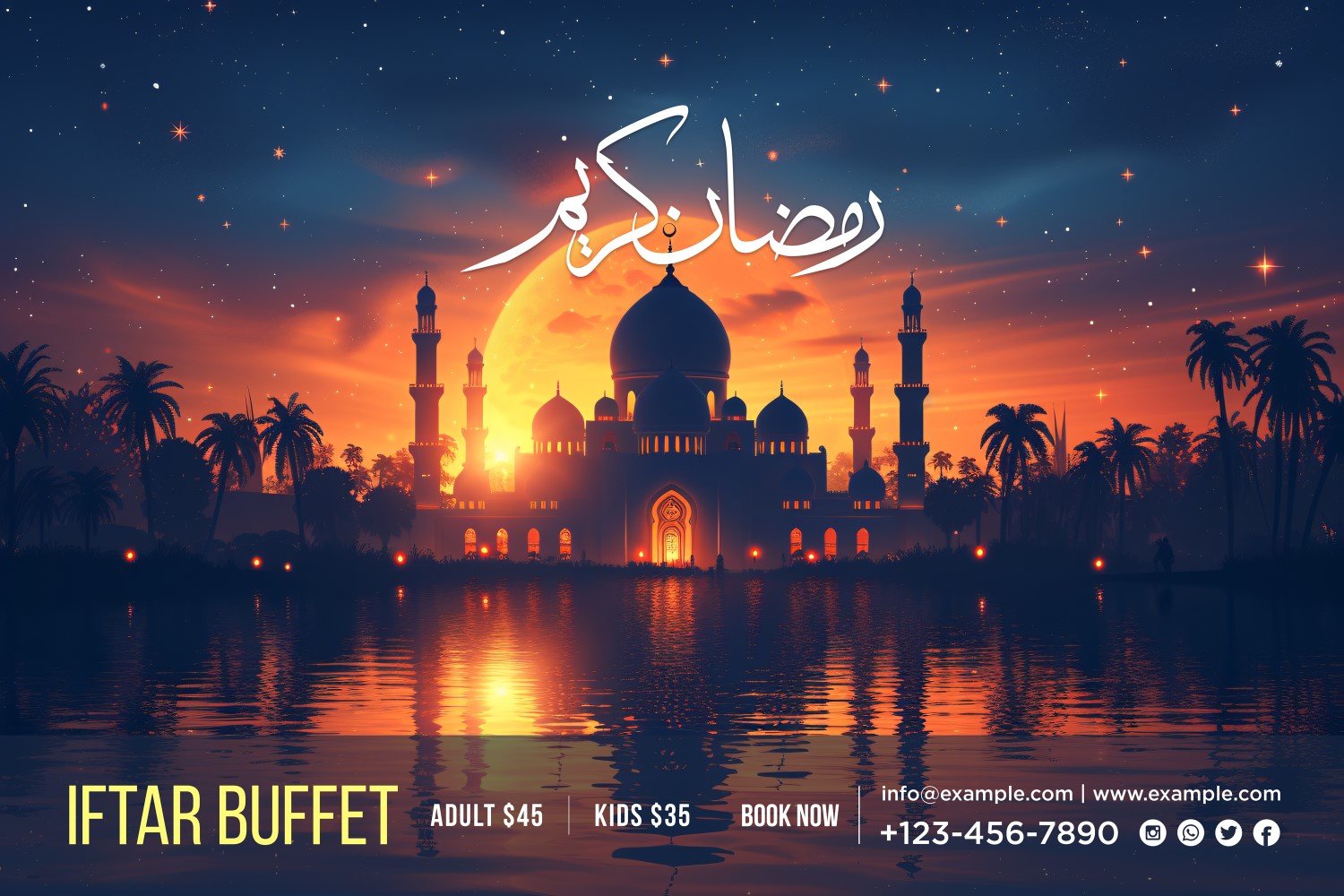 Kit Graphique #410379 Ramadan Kareem Divers Modles Web - Logo template Preview