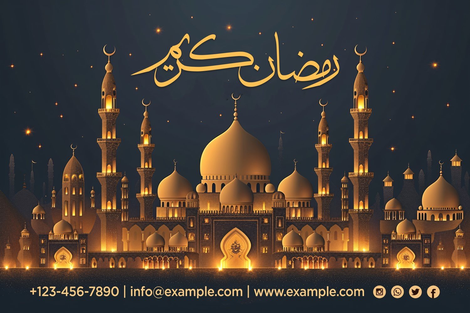 Kit Graphique #410381 Ramadan Kareem Divers Modles Web - Logo template Preview