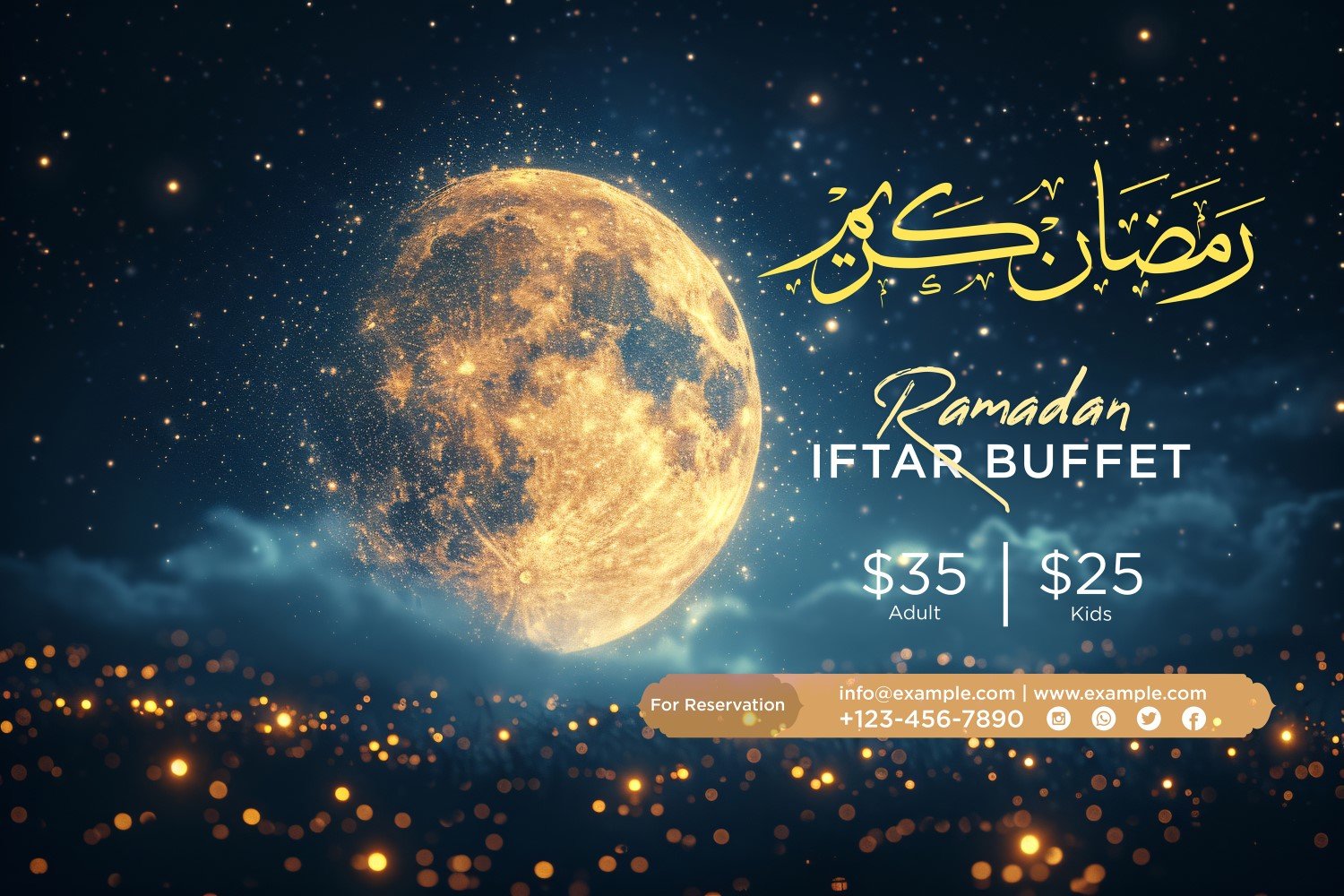 Kit Graphique #410383 Ramadan Kareem Divers Modles Web - Logo template Preview