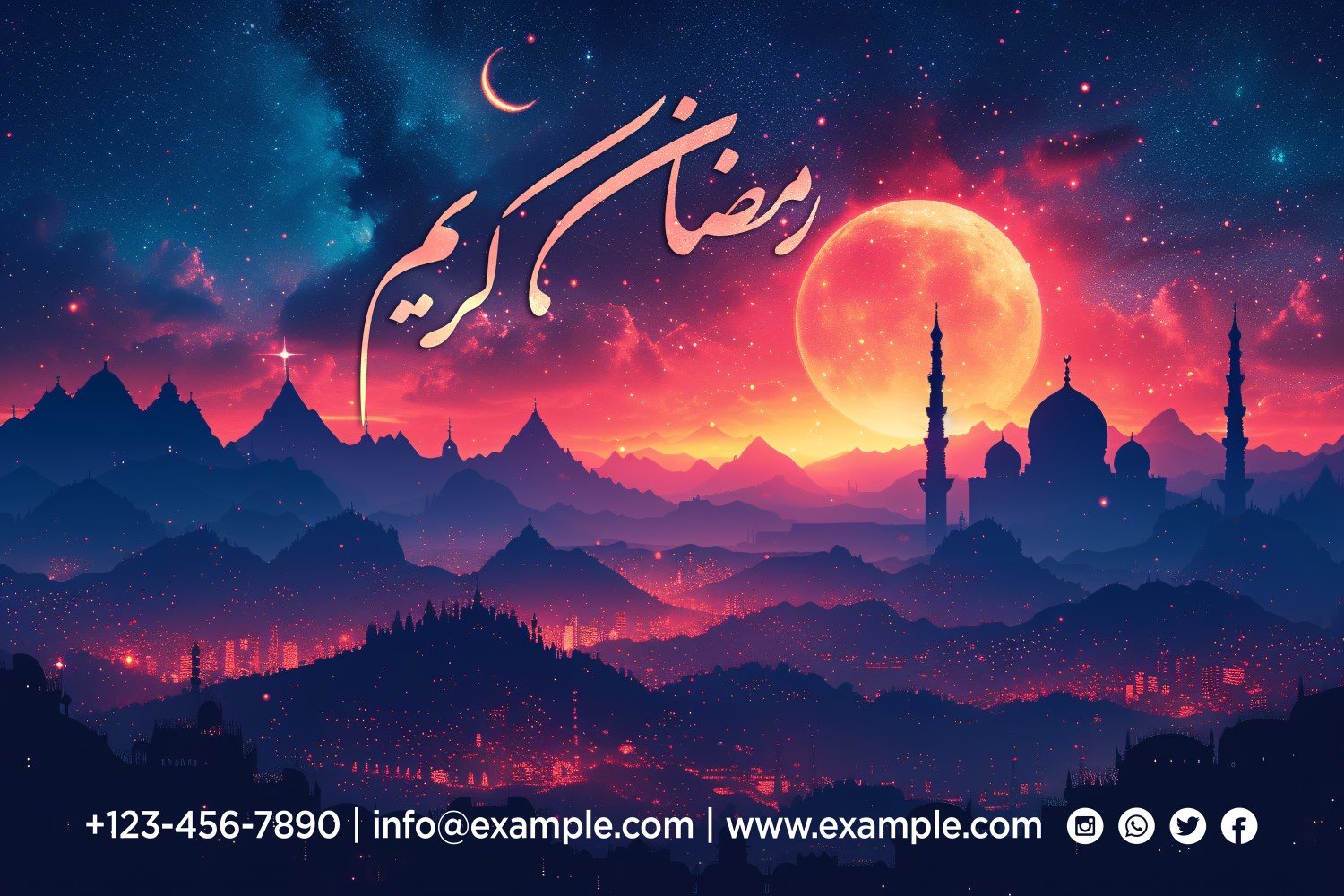 Kit Graphique #410384 Ramadan Kareem Divers Modles Web - Logo template Preview