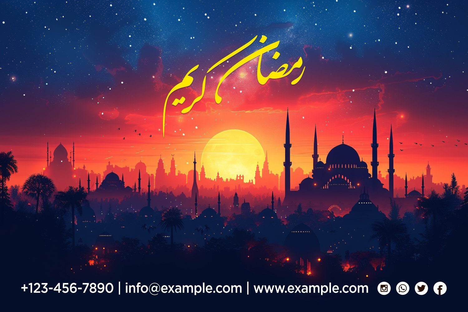 Kit Graphique #410387 Ramadan Kareem Divers Modles Web - Logo template Preview