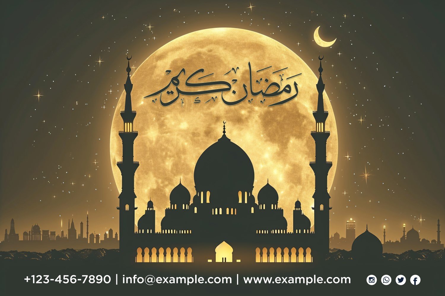 Kit Graphique #410389 Ramadan Kareem Divers Modles Web - Logo template Preview