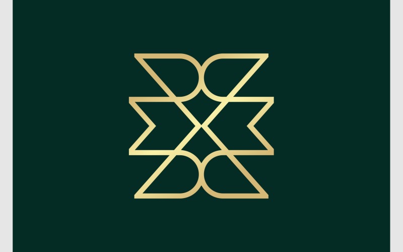 Abstract Decorative Luxury Logo Logo Template