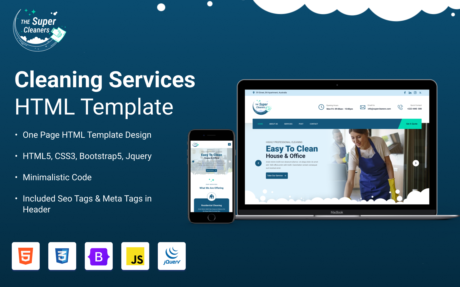 Kit Graphique #410440 Clean Cleaner Divers Modles Web - Logo template Preview