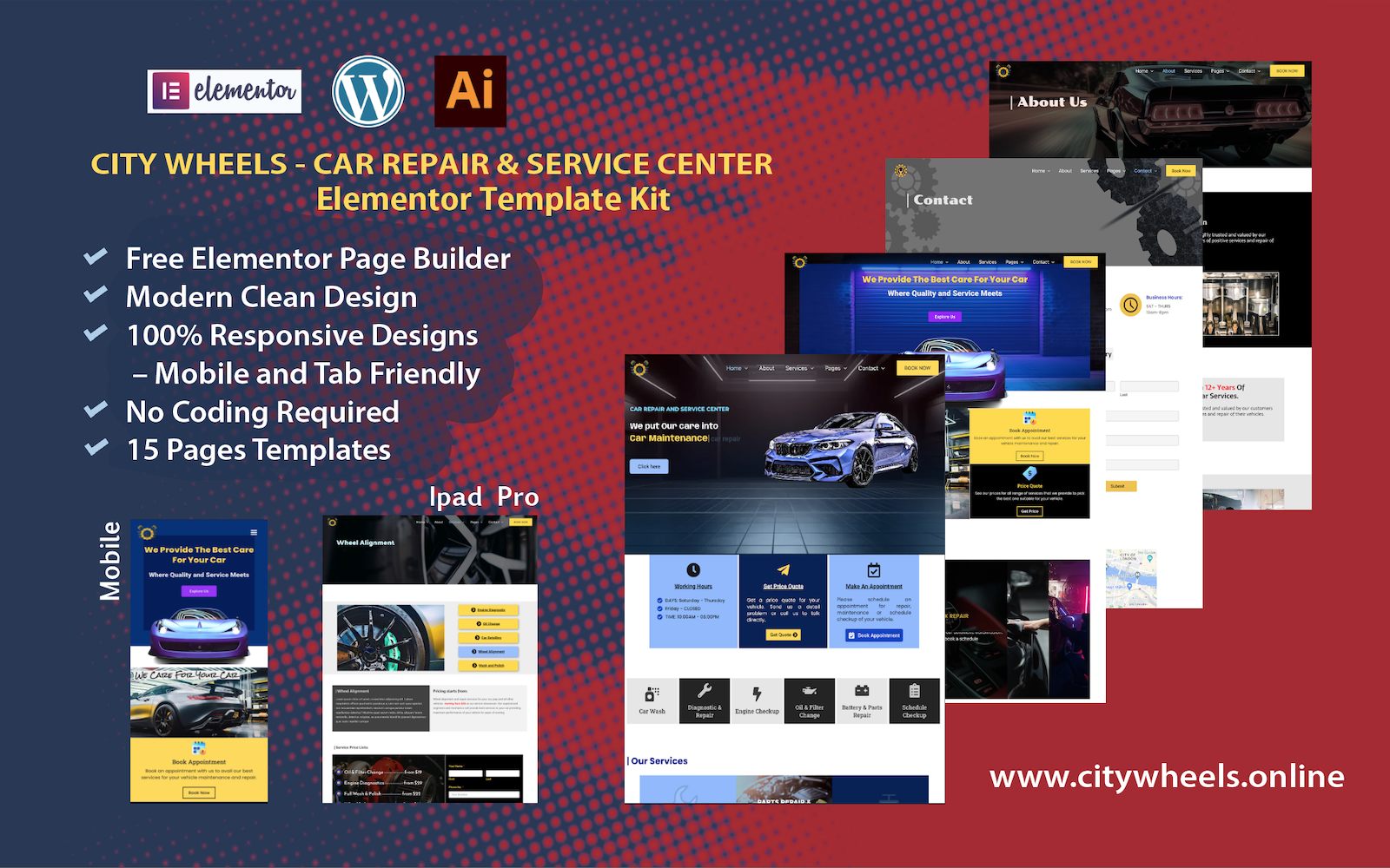 Template #410442 Car Clean Webdesign Template - Logo template Preview