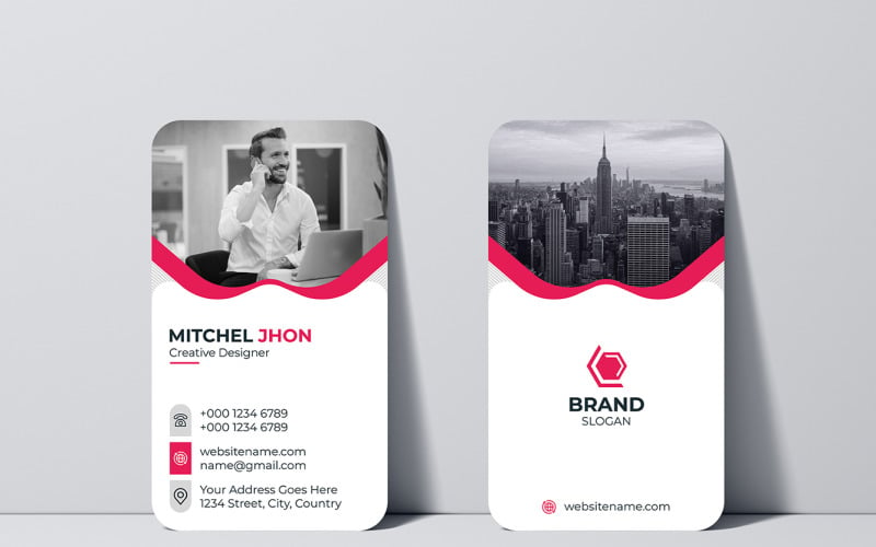 Corporate Business Card 92 Corporate Identity