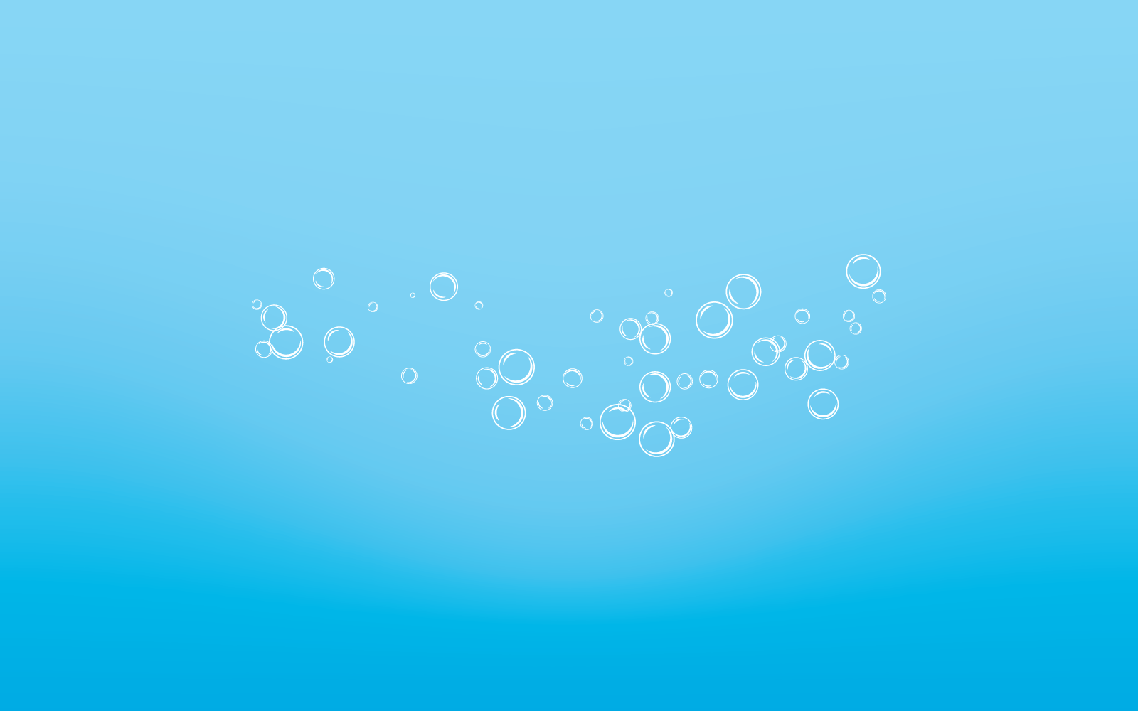 Doğal gerçekçi su kabarcığı simge vektör çizimi