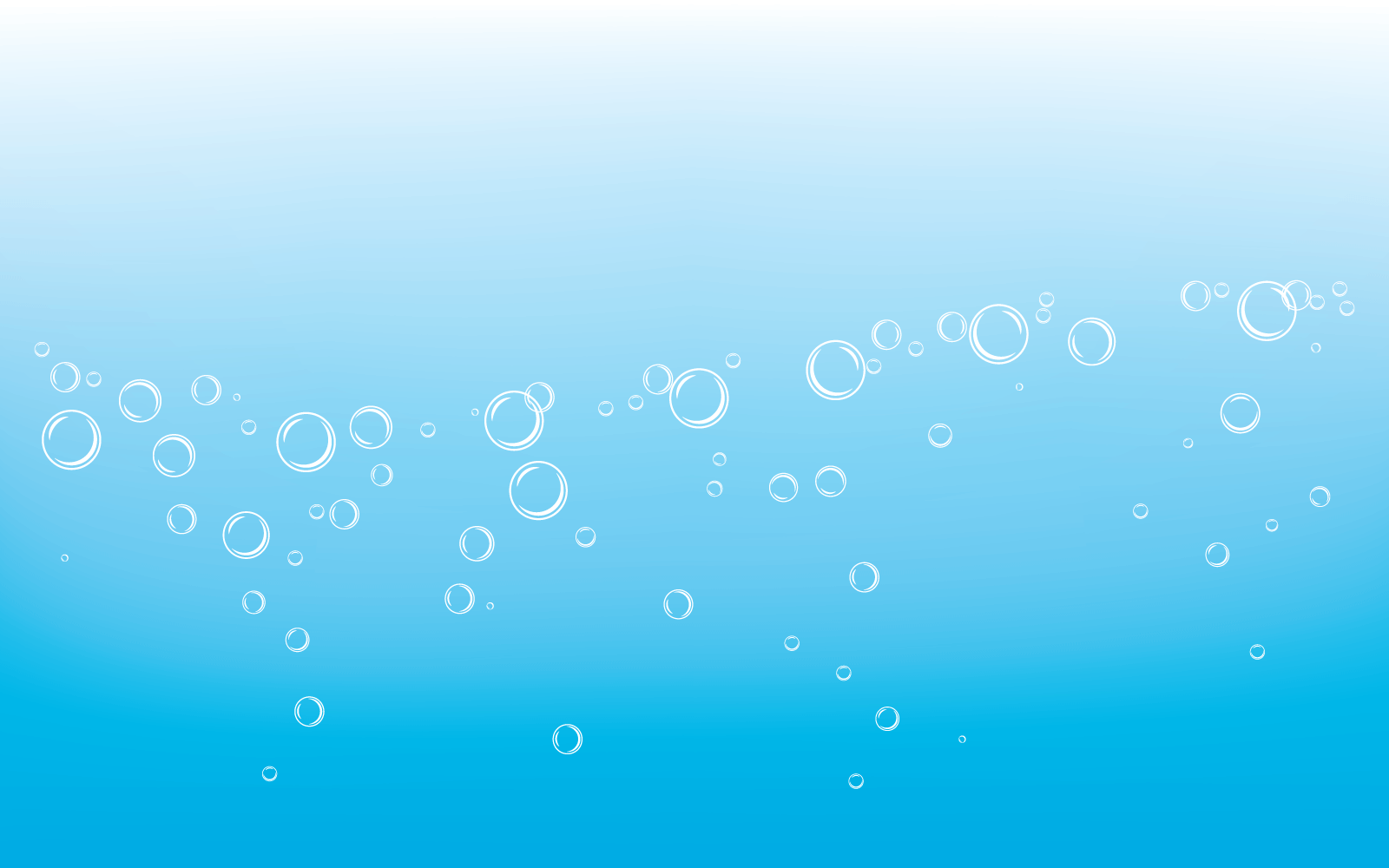 Natural realistic water bubble icon illustration template