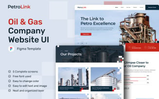 PetroLink - Oil & Gas Company Website