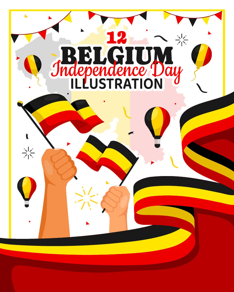 Kit Graphique #410639 Jour Belgium Web Design - Logo template Preview