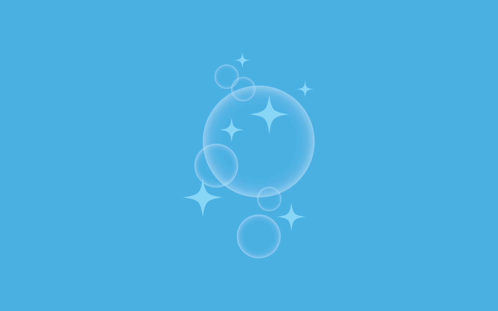 Natural realistic water bubble icon illustration vector Logo Template
