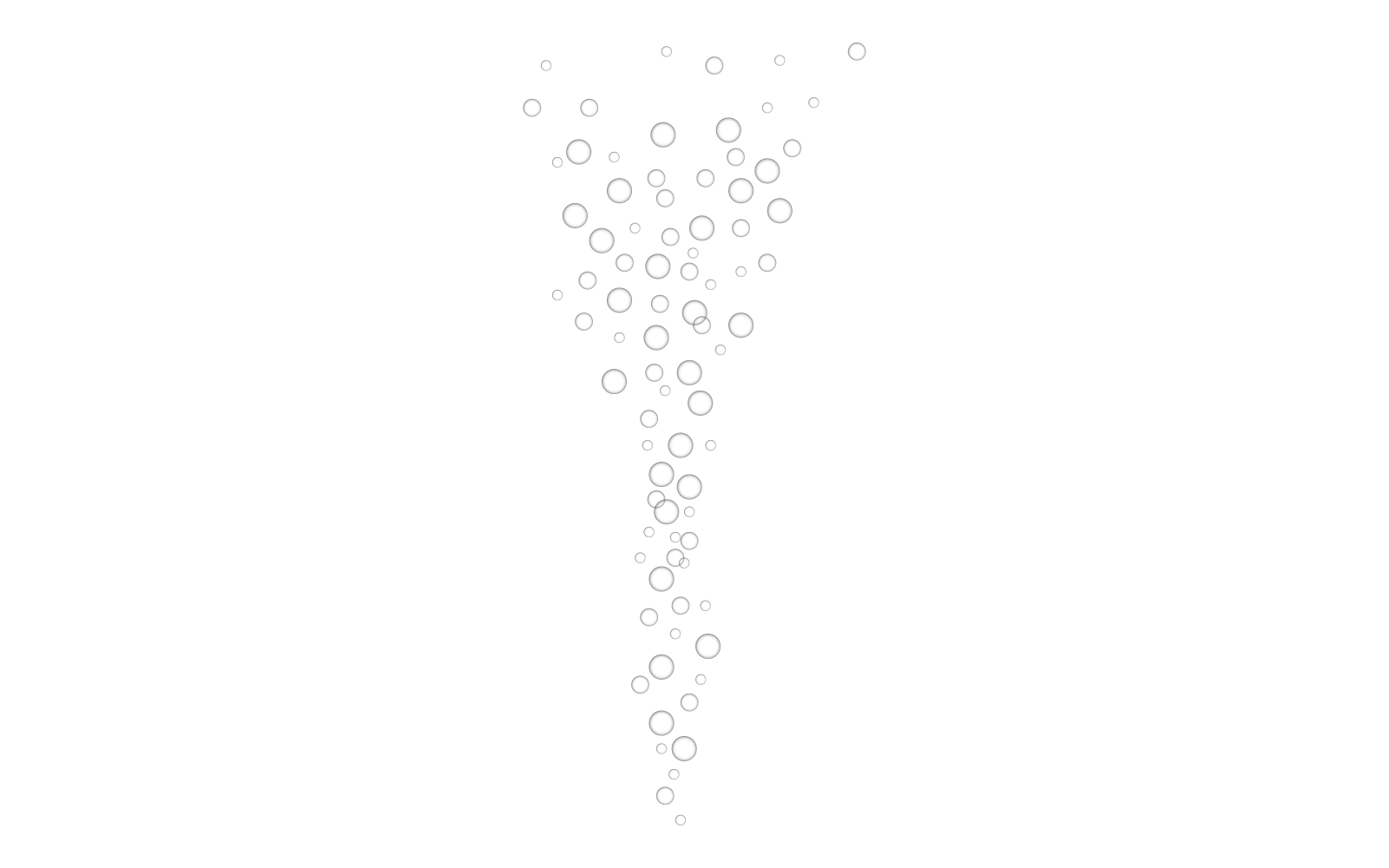 Natuurlijke realistische water zeepbel pictogram illustratie vector sjabloon