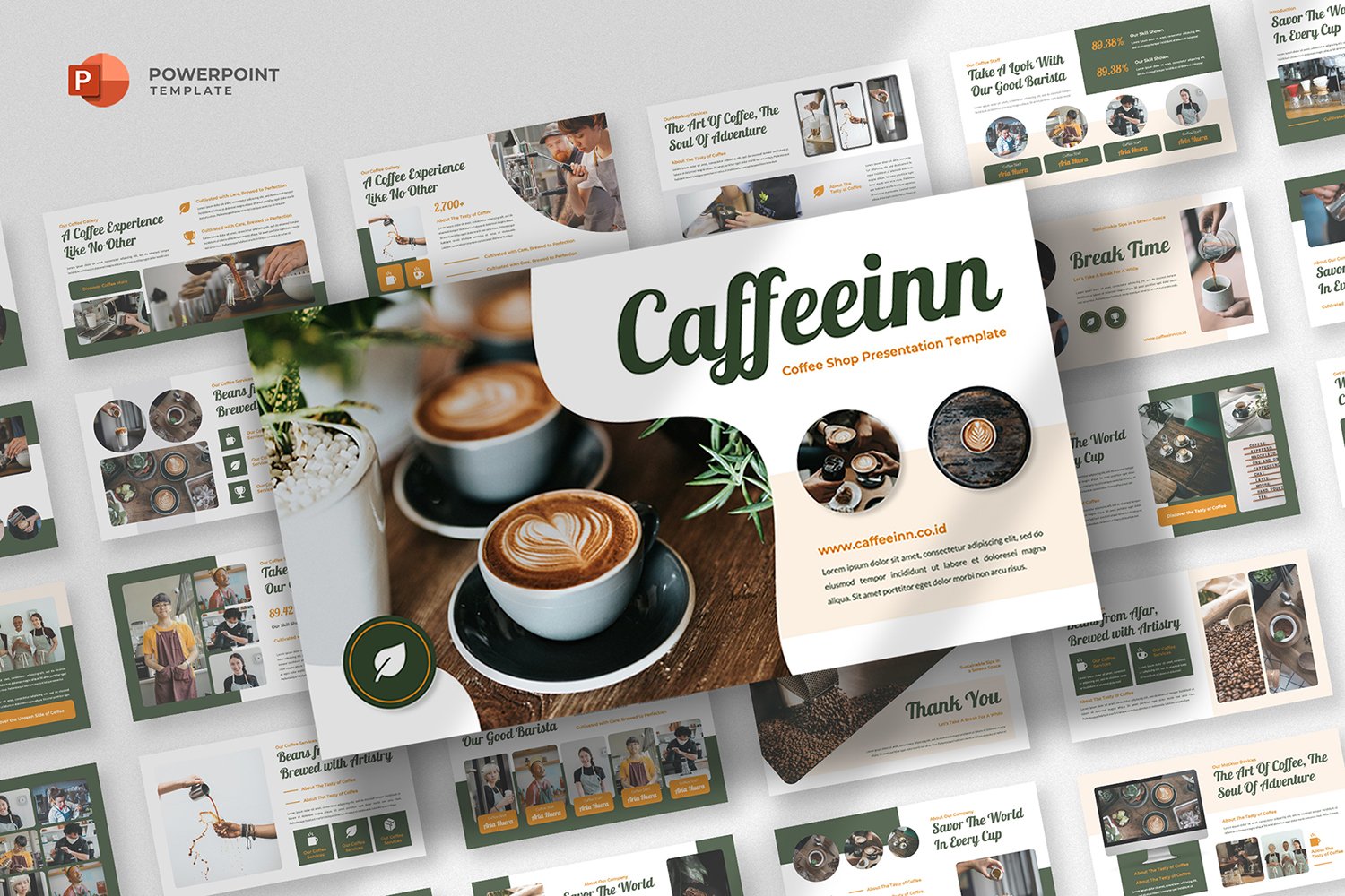 Template #410776 Barista Beverage Webdesign Template - Logo template Preview