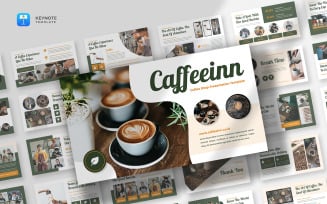 Caffeein - Coffee Business Keynote Template