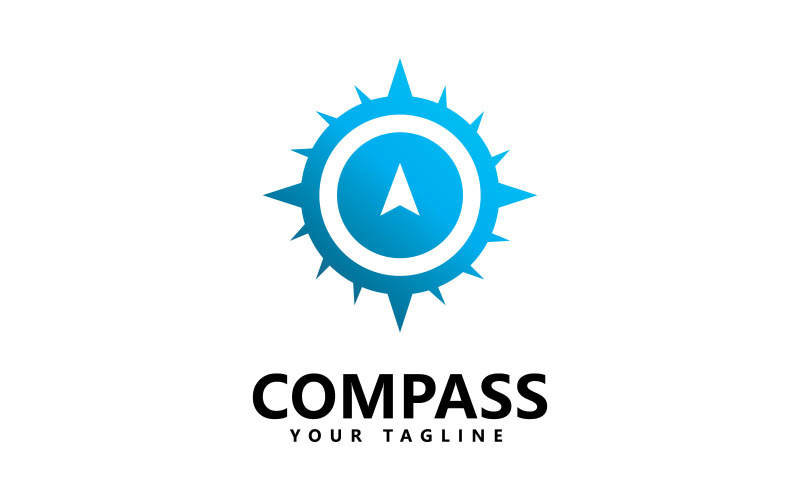 Compass Logo icon vector template design V6 Logo Template