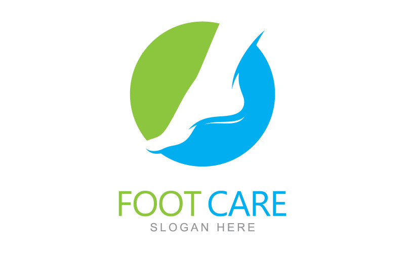 Foot care logo design template V3 Logo Template