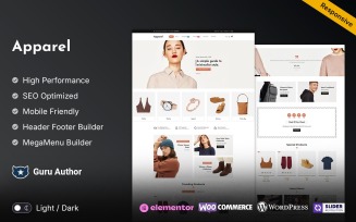 Apparel - Fashion Store , Shoes and Multipurpose Responsive Premium WooCommerce Theme