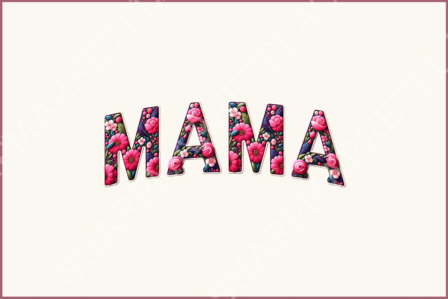 Kit Graphique #410901 Mama Floral Divers Modles Web - Logo template Preview