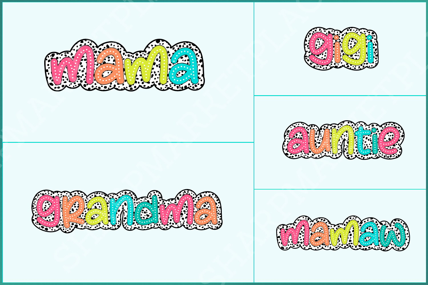 Kit Graphique #410905 Mama Dalmatian Divers Modles Web - Logo template Preview