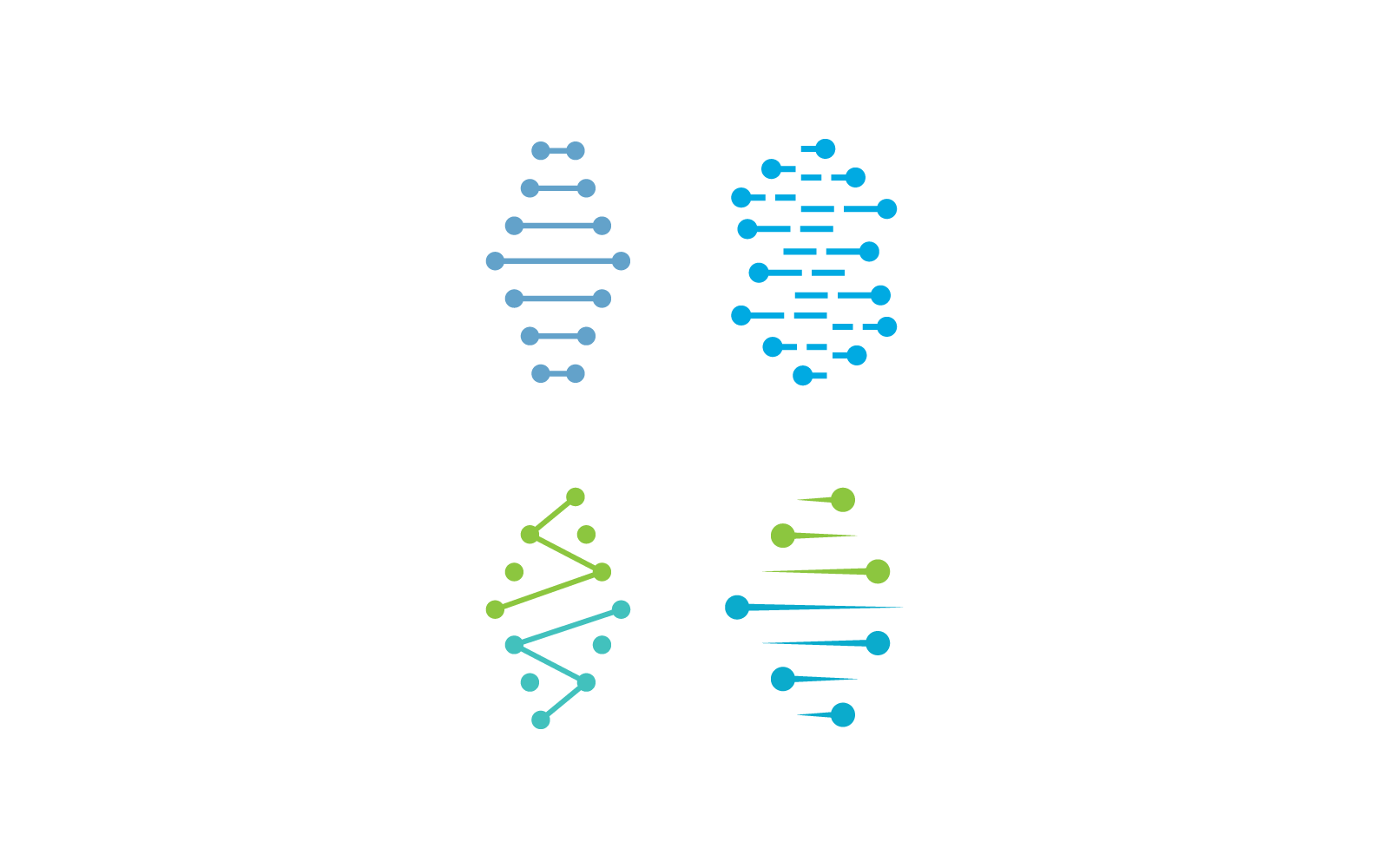 DNA illustration logo icon vector design illustration